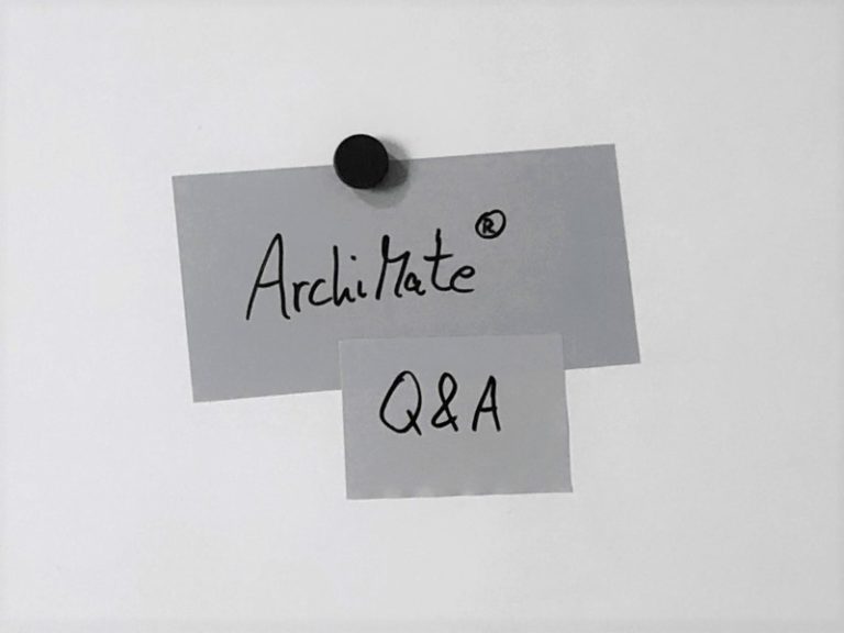 Fragen und Antworten zu ArchiMate®